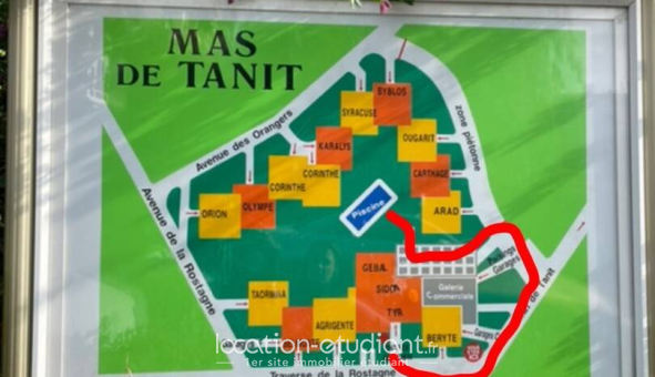 Logement étudiant Studio &agrave; Antibes (06160)