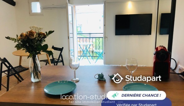 Logement étudiant Studio &agrave; Antibes (06160)