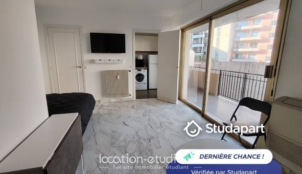 Logement étudiant Studio &agrave; Antibes (06160)