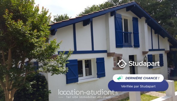 Logement étudiant Studio &agrave; Biarritz (64200)