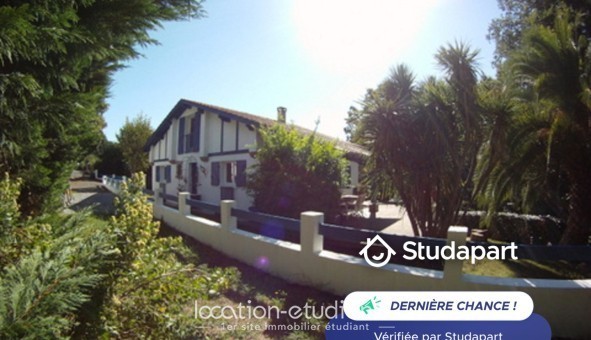Logement étudiant Studio &agrave; Biarritz (64200)