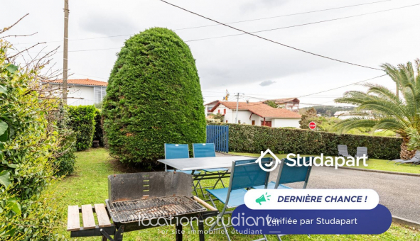 Logement tudiant T1 à Bidart (64210)