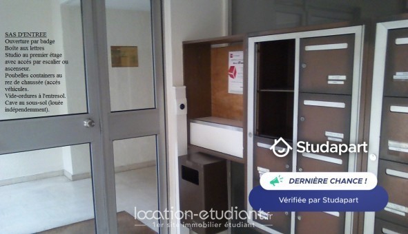 Logement étudiant Studio &agrave; Bordeaux (33300)