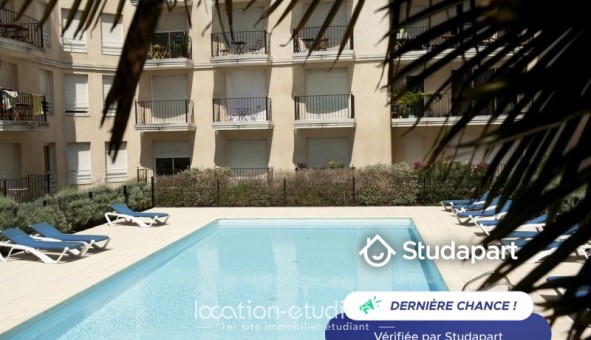 Logement étudiant Studio &agrave; Bordeaux (33300)
