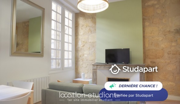 Logement étudiant Studio &agrave; Bordeaux (33300)