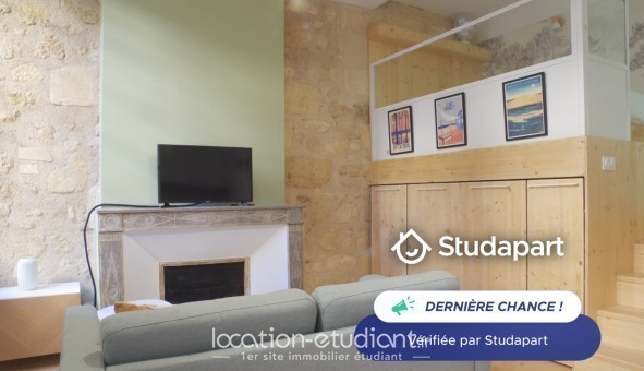 Logement étudiant Studio &agrave; Bordeaux (33300)