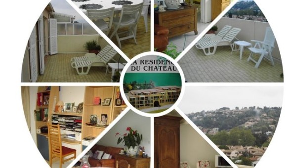 Logement tudiant Location T1 Vide Cagnes sur Mer (06800)