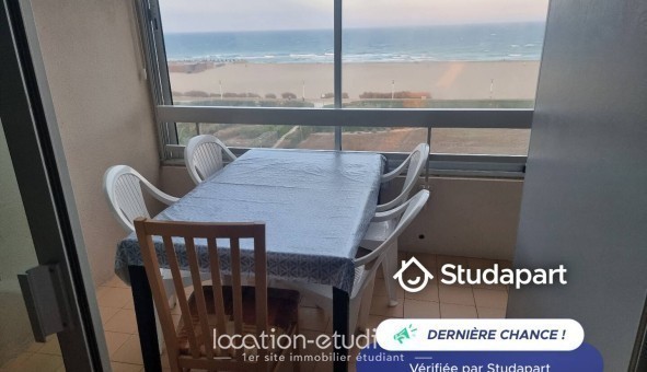 Logement étudiant Studio &agrave; Canet en Roussillon (66140)