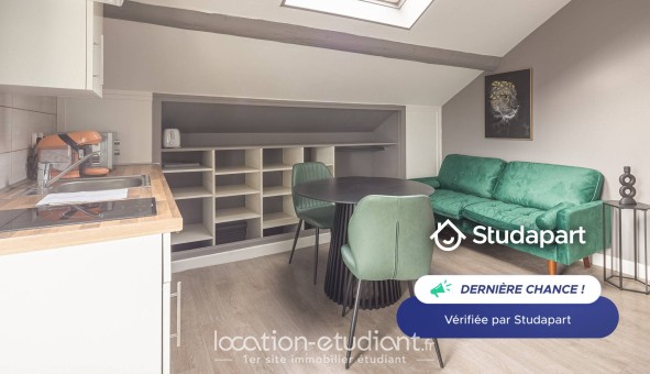 Logement étudiant Studio &agrave; Châlons en Champagne (51000)