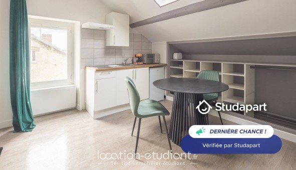 Logement étudiant Studio &agrave; Châlons en Champagne (51000)