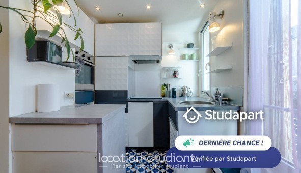 Logement étudiant Studio &agrave; Clichy (92110)
