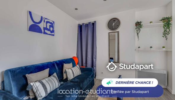 Logement étudiant Studio &agrave; Clichy (92110)