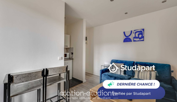 Logement étudiant Studio &agrave; Clichy (92110)