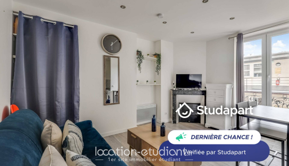 Logement étudiant Studio &agrave; Clichy (92110)