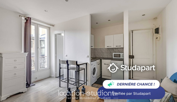 Logement étudiant Studio &agrave; Clichy (92110)