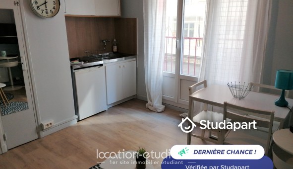 Logement étudiant Studio &agrave; Grenoble (38000)