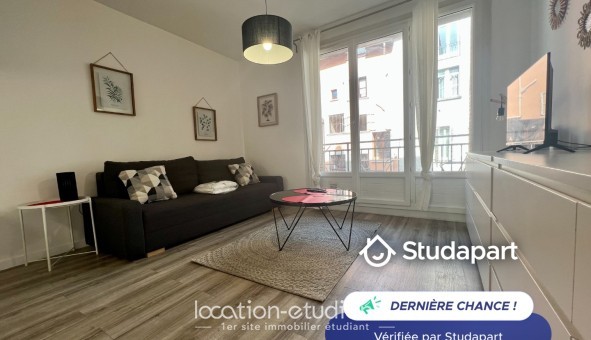 Logement étudiant Studio &agrave; Grenoble (38000)