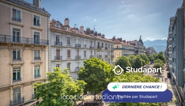Logement étudiant Studio &agrave; Grenoble (38000)