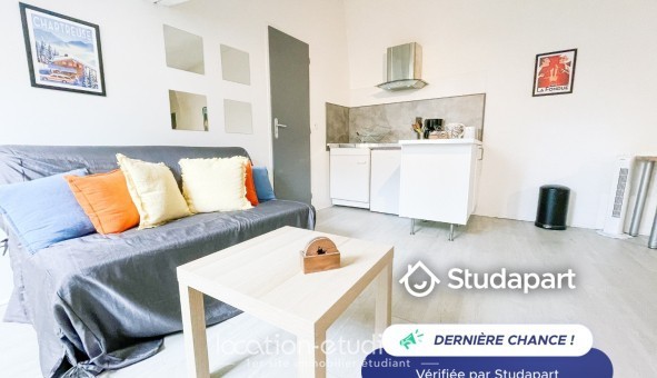 Logement étudiant Studio &agrave; Grenoble (38000)