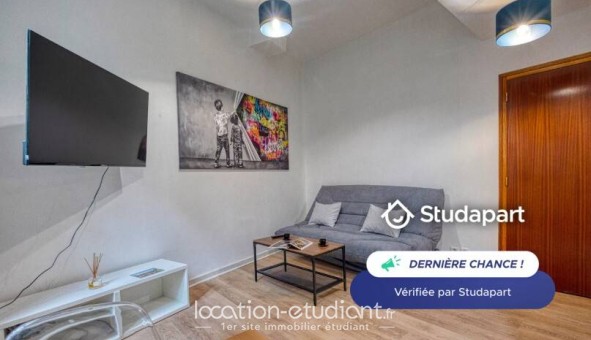Logement étudiant Studio &agrave; Grenoble (38000)