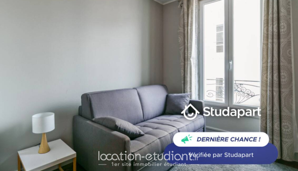 Logement étudiant Studio &agrave; Issy les Moulineaux (92130)