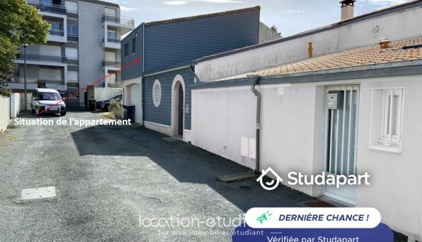 Logement étudiant Studio &agrave; La Rochelle (17000)
