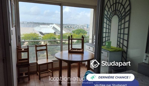 Logement étudiant Studio &agrave; La Rochelle (17000)