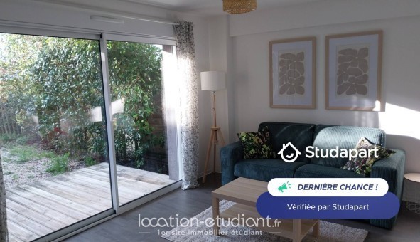 Logement étudiant Location Studio Meubl&eacute; La Rochelle (17000)