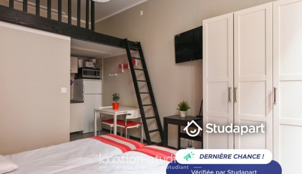 Logement étudiant Studio &agrave; Lille (59800)