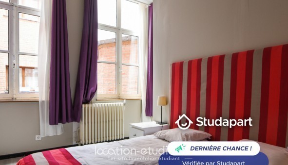 Logement étudiant Studio &agrave; Lille (59800)