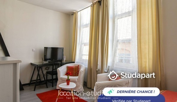 Logement étudiant Studio &agrave; Lille (59800)