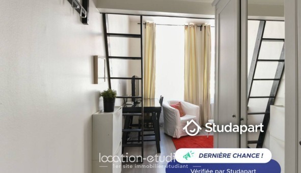 Logement étudiant Studio &agrave; Lille (59800)