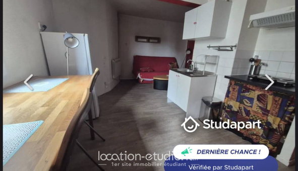 Logement étudiant Studio &agrave; Lille (59800)