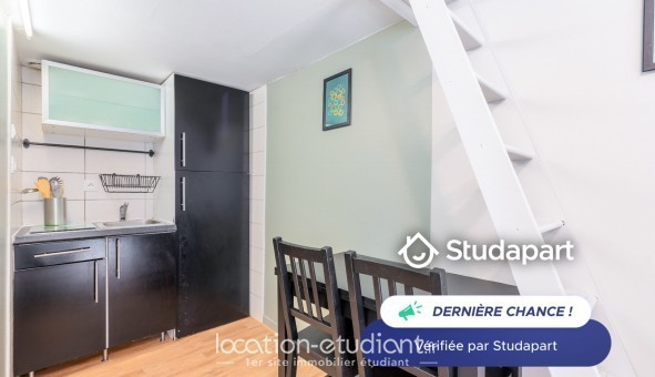 Logement étudiant Studio &agrave; Lille (59800)