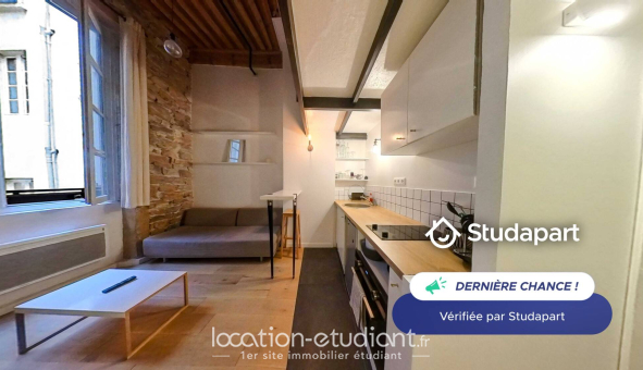 Logement étudiant Studio &agrave; Lyon 2ème arrondissement (69002)