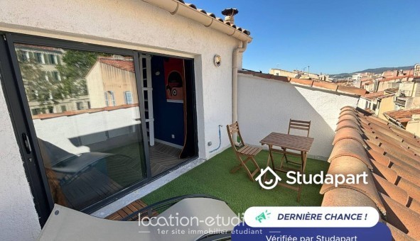 Logement étudiant Studio &agrave; Marseille 02ème arrondissement (13002)