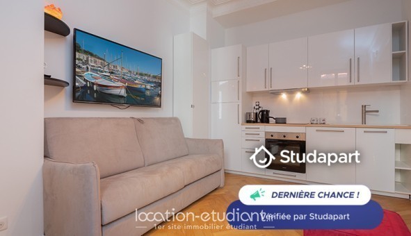 Logement étudiant Studio &agrave; Nice (06100)