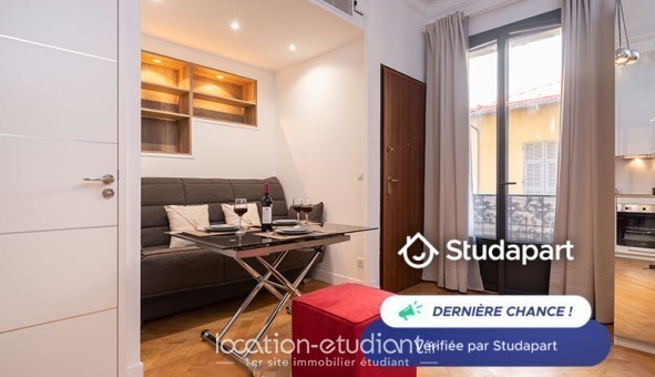 Logement étudiant Studio &agrave; Nice (06100)
