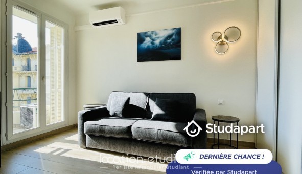Logement étudiant Studio &agrave; Nice (06100)