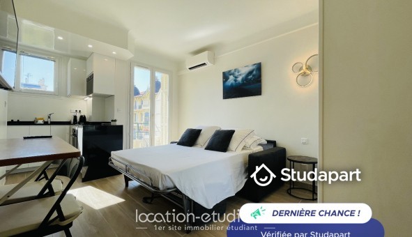 Logement étudiant Studio &agrave; Nice (06100)
