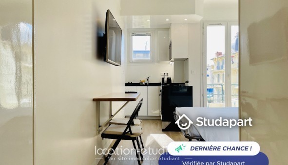 Logement étudiant Studio &agrave; Nice (06100)