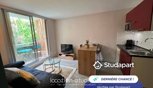 Logement étudiant Studio &agrave; Nice (06100)