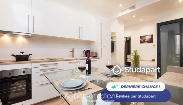 Logement étudiant Studio &agrave; Nice (06100)