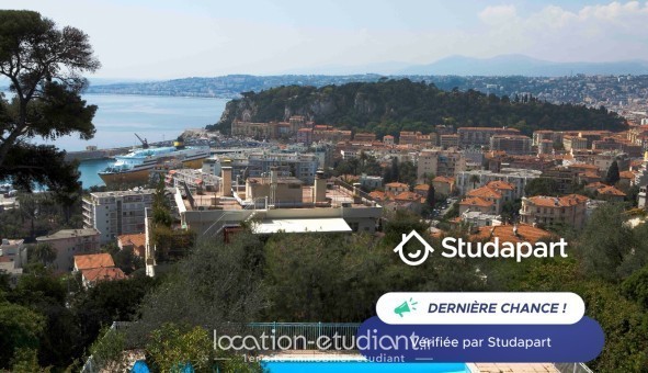 Logement étudiant Studio &agrave; Nice (06100)