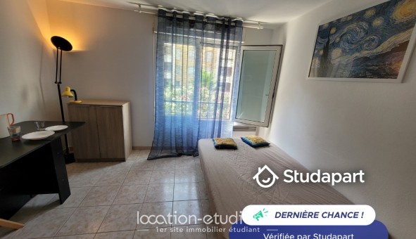 Logement étudiant Studio &agrave; Nice (06100)