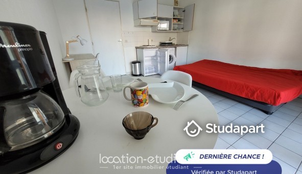 Logement étudiant Studio &agrave; Nice (06100)