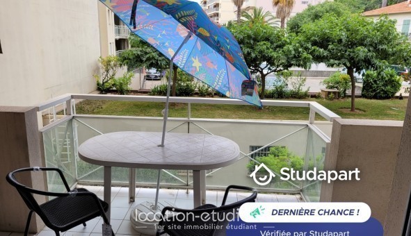 Logement étudiant Studio &agrave; Nice (06100)