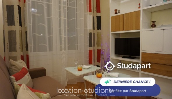 Logement étudiant Studio &agrave; Nice (06100)