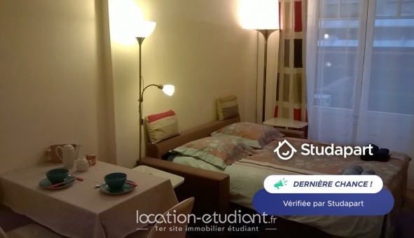 Logement étudiant Studio &agrave; Nice (06100)