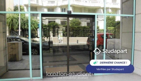 Logement étudiant Studio &agrave; Nice (06100)